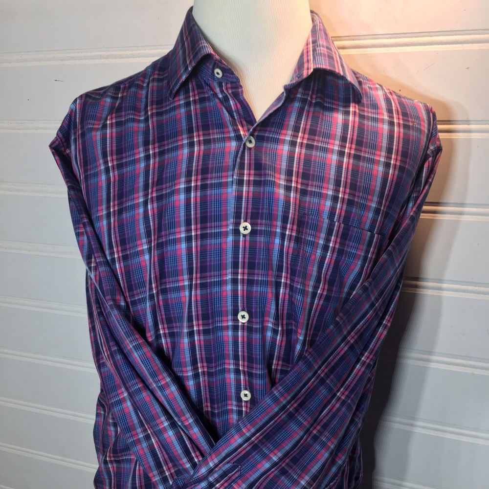 Peter Millar long sleeve button up men’s shirt